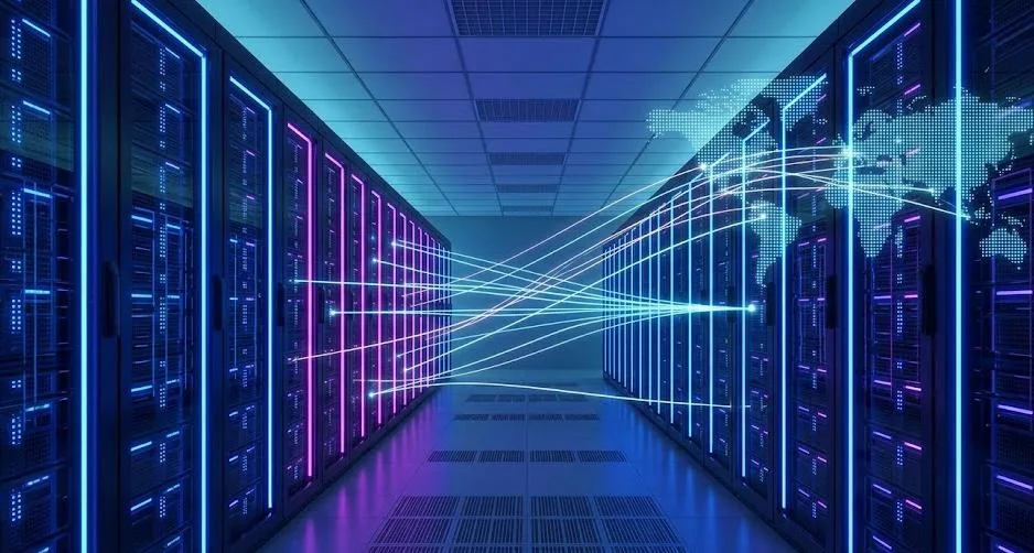 Data center infrastructure utilizing high-capacity optical transport networks