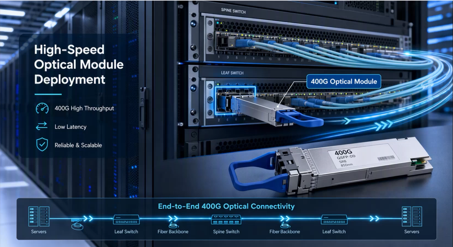 High-Speed Optical Module Deployment Concept